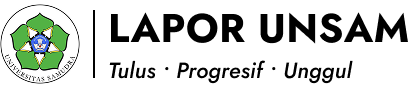 Logo LAPOR UNSAM